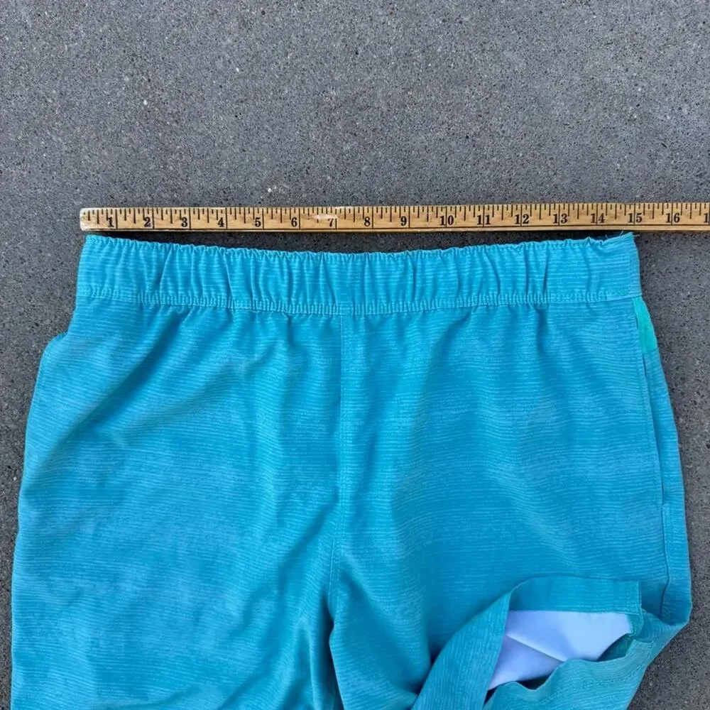 Speedo Swim Trunks Aqua Ceramic Blue Tech Volley Board Short SMALL Style 7778229